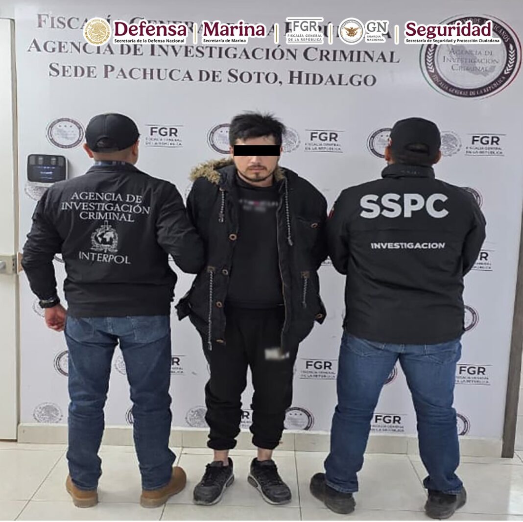 En Hidalgo detienen a uno de los fugitivos más buscados por el FBI