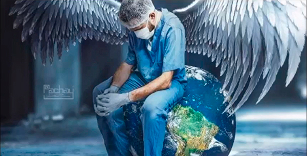 Rinden en Querétaro homenaje a los profesionales de la salud fallecidos en la lucha contra COVID