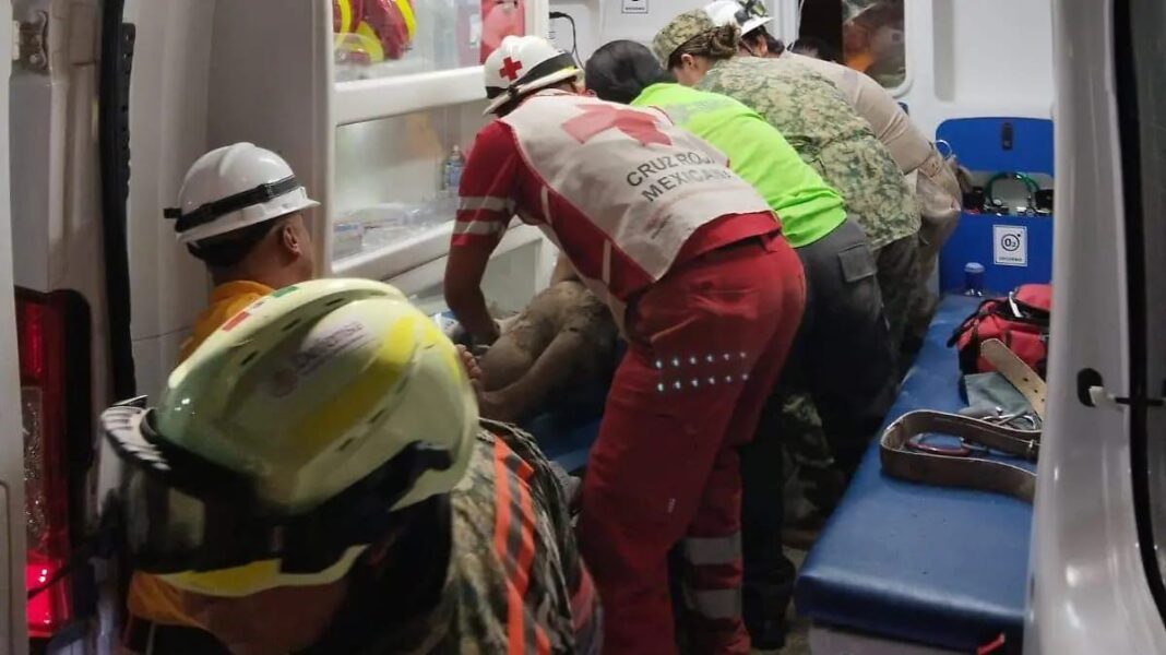 Reporta Secretaría de Salud de Sinaloa alta médica de minero rescatado en Rosario