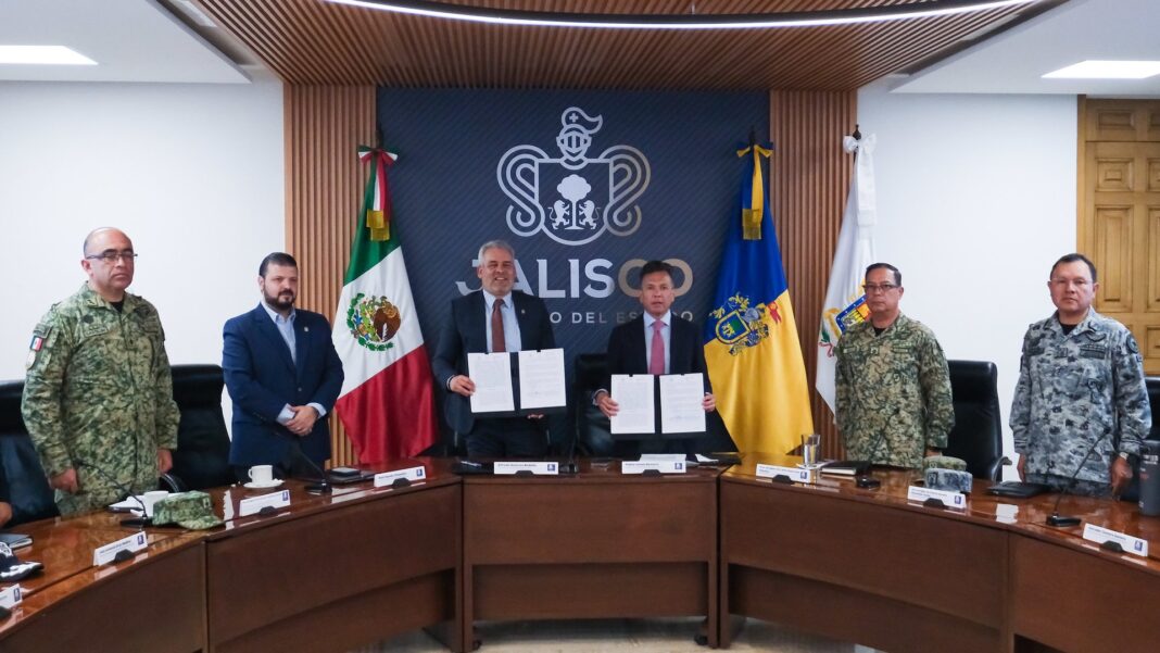 Acuerdan Jalisco y Michoacán colaboración en materia de seguridad para fortalecer la paz social en ambos estados