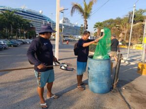 Realizan jornadas de limpieza en playas de Acapulco