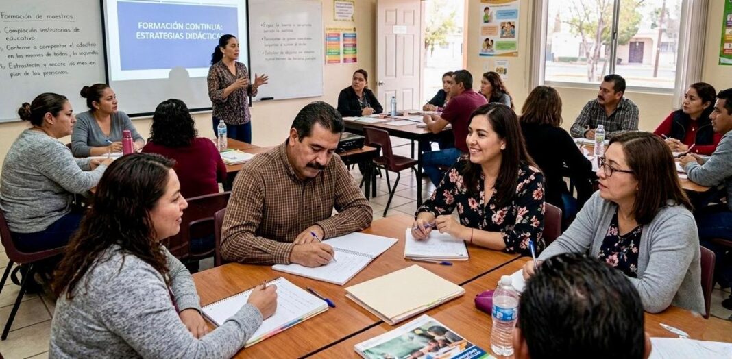 Invitan a personal docente de Chihuahua a capacitarse para mejorar calidad de la educación