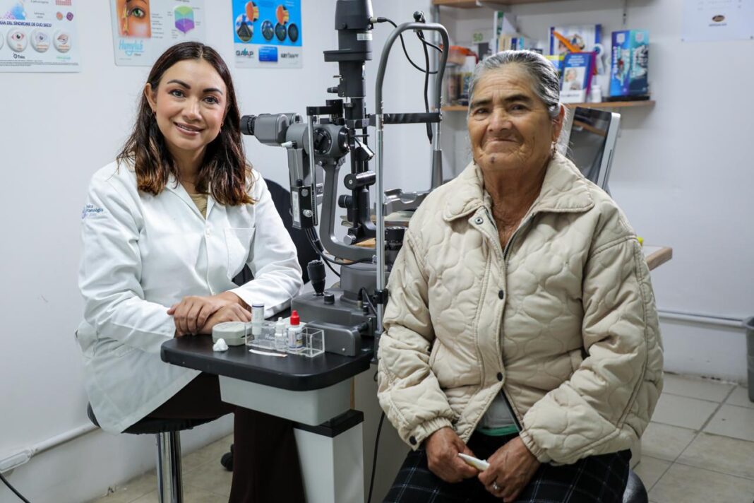Lleva Gobierno del EdoMex salud visual a sectores vulnerables