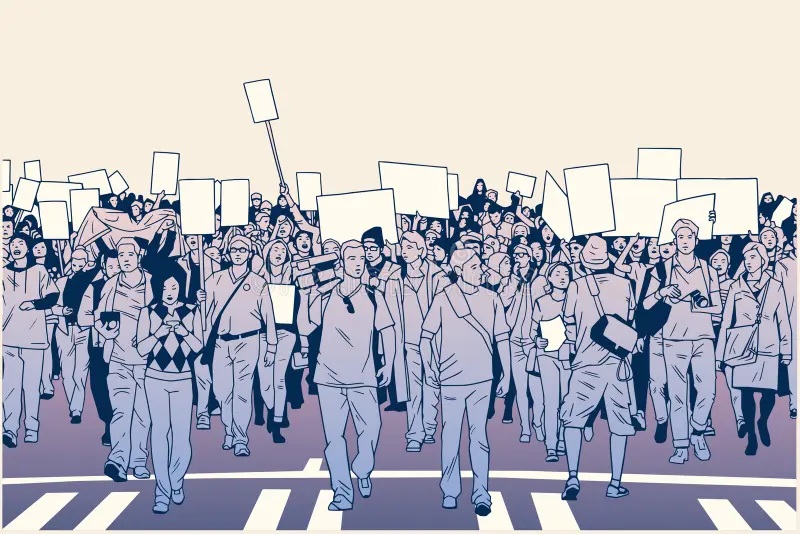 Marchas hoy 17 de abril en la CDMX