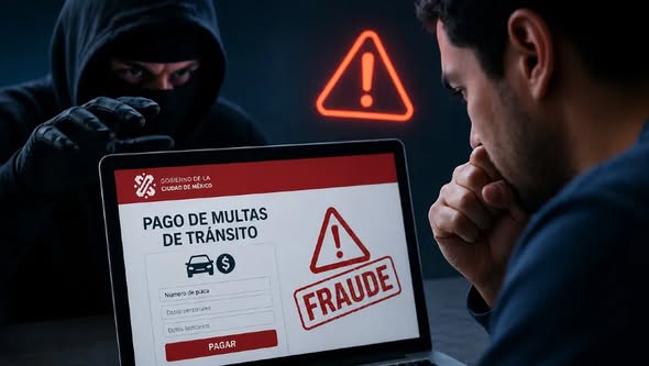 Alertan en la CDMX de fraudes sobre presuntas sanciones en el registro vehicular para automovilistas