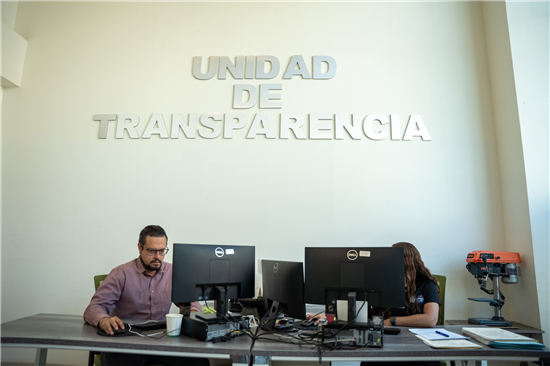 Gobierno municipal de Chihuahua mantiene en marcha Módulo de Transparencia para atender a la población