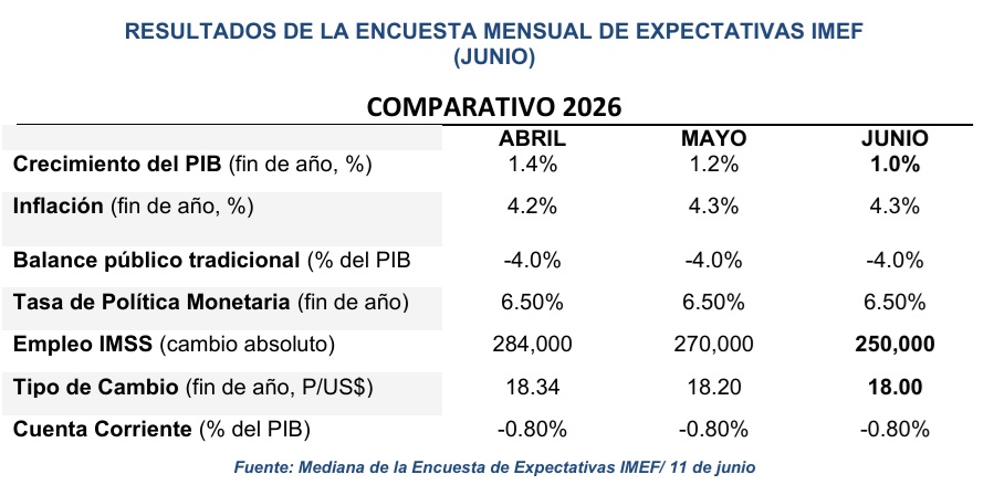 Estima IMEF la creación de sólo 580 mil empleos formales en 2026 y 2027 / Por Alejandro Durán